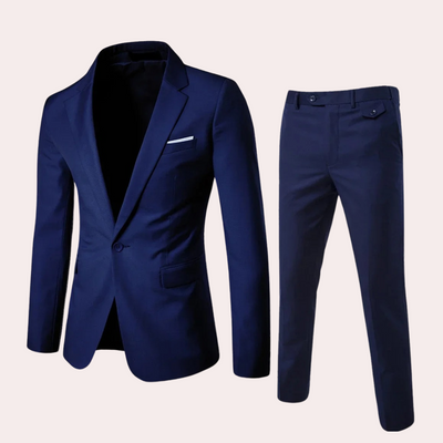 Men's Business Suit - Classic Fit - Professional Formal Wear