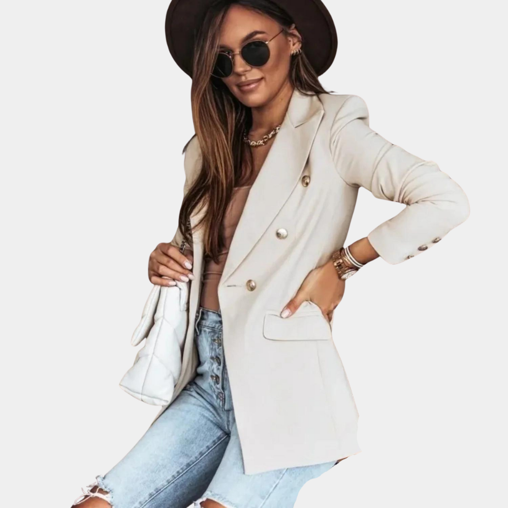 Women's simple women's blazer