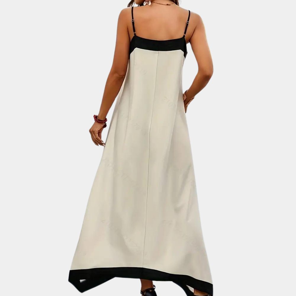 Women's Maxi Dress - Sleeveless V-Neck - Flowy Lightweight Elegant Fit