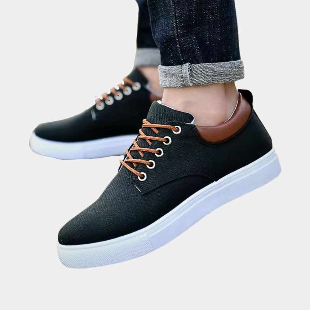 Men’s Low-Top Casual Shoes – Breathable Blend – Slim Fit – Lightweight Everyday Wear