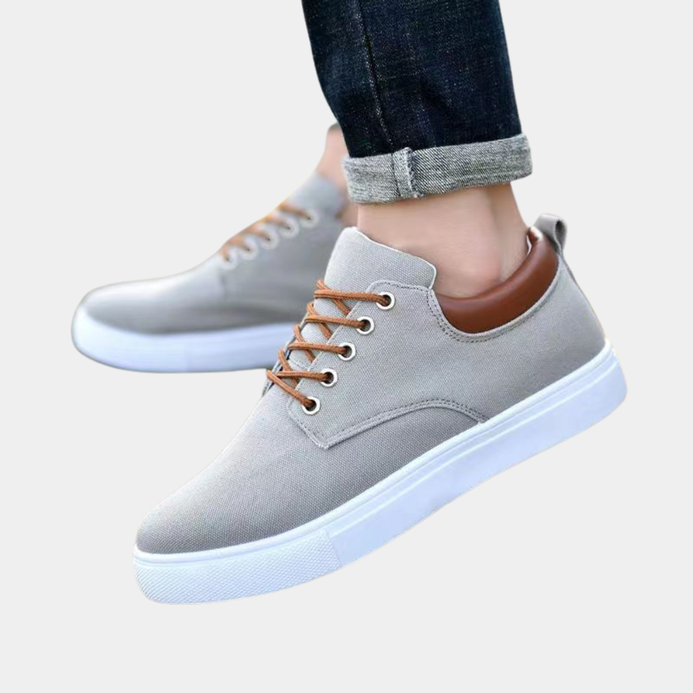 Men’s Low-Top Casual Shoes – Breathable Blend – Slim Fit – Lightweight Everyday Wear