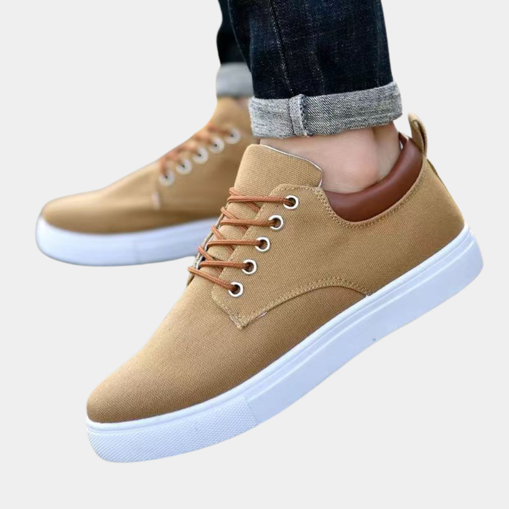 Men’s Low-Top Casual Shoes – Breathable Blend – Slim Fit – Lightweight Everyday Wear