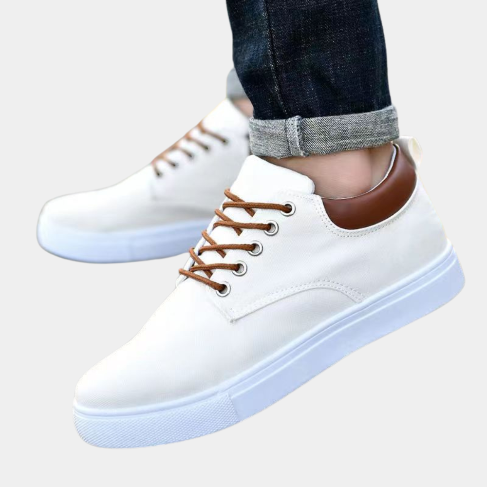 Men’s Low-Top Casual Shoes – Breathable Blend – Slim Fit – Lightweight Everyday Wear