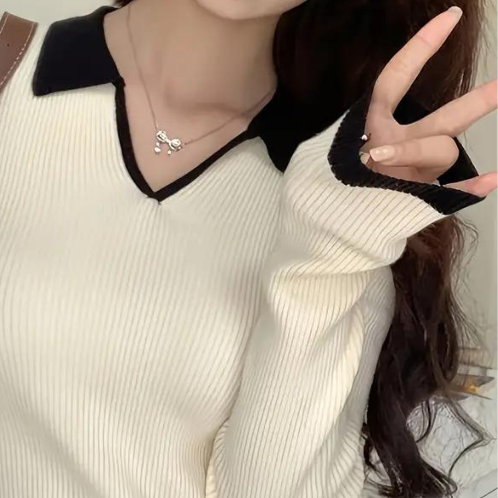 Women's fashionable casual sweater