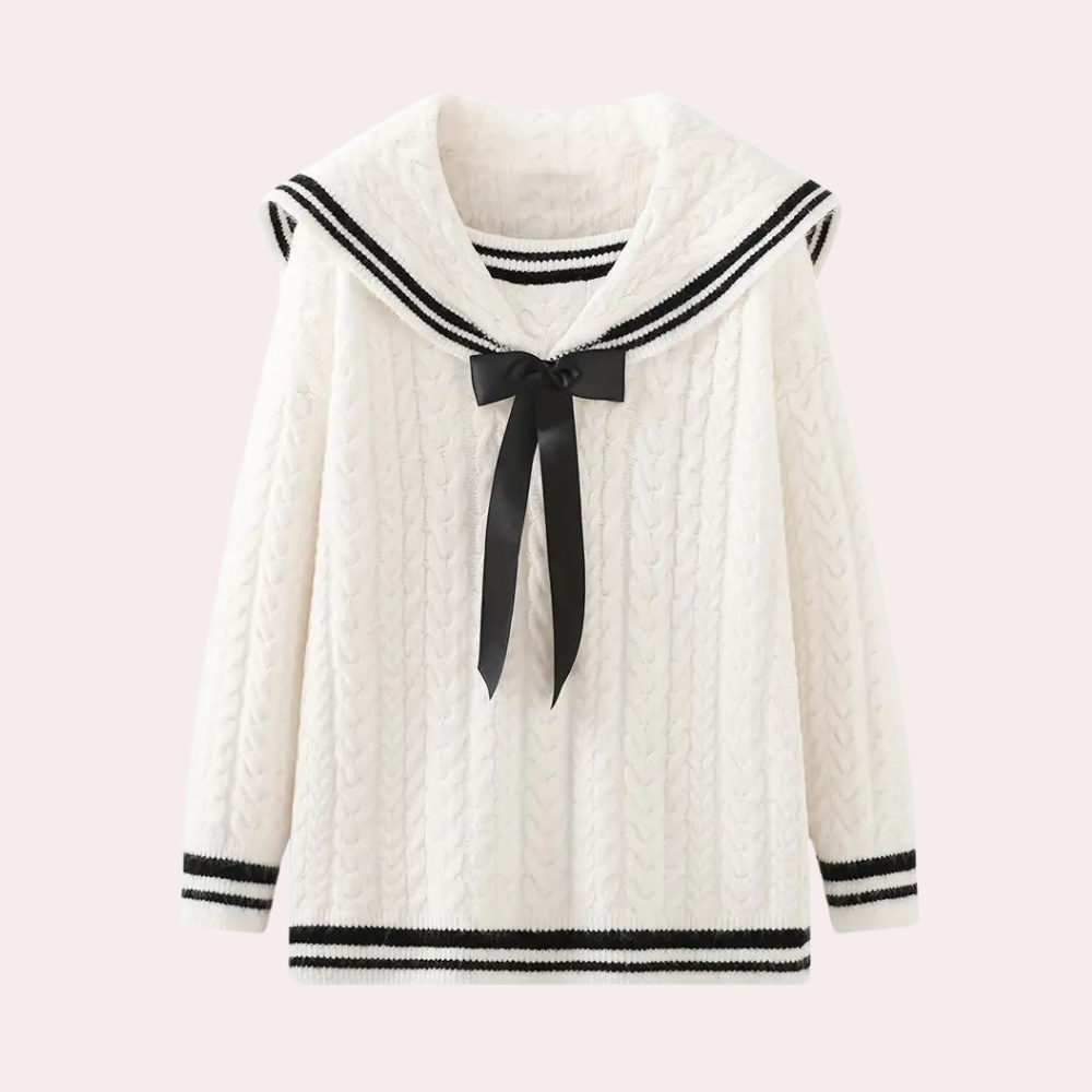 Women's comfortable knitted sweater