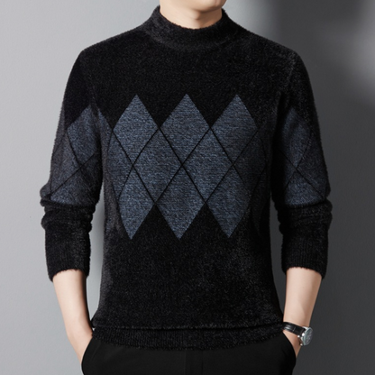 Men's comfortable knitted sweater