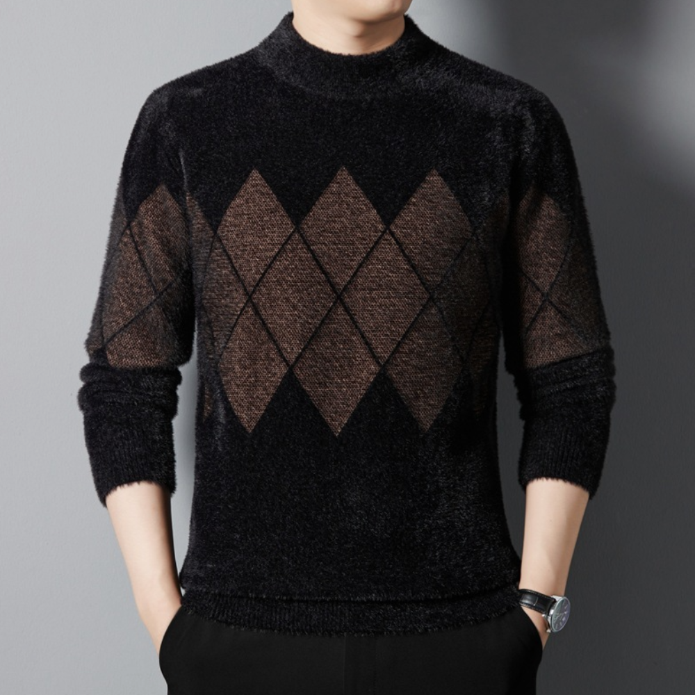 Men's comfortable knitted sweater