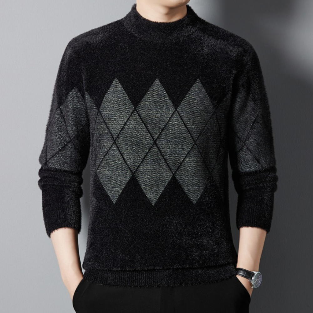 Men's comfortable knitted sweater