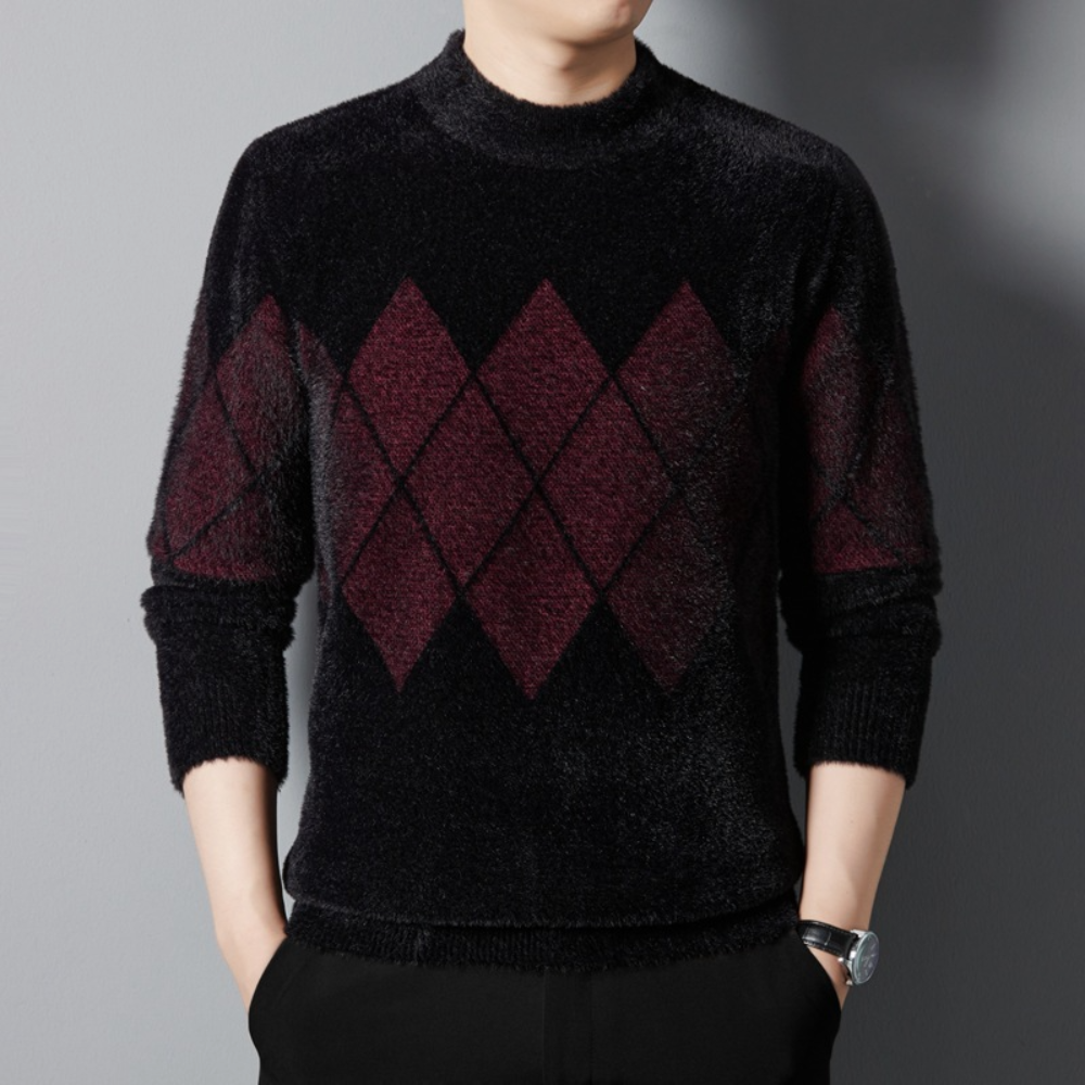 Men's comfortable knitted sweater