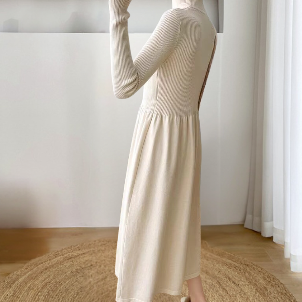Elegant Winter Dress for Women - Warm, Cozy & Stylish
