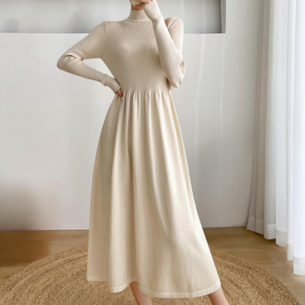 Elegant Winter Dress for Women - Warm, Cozy & Stylish