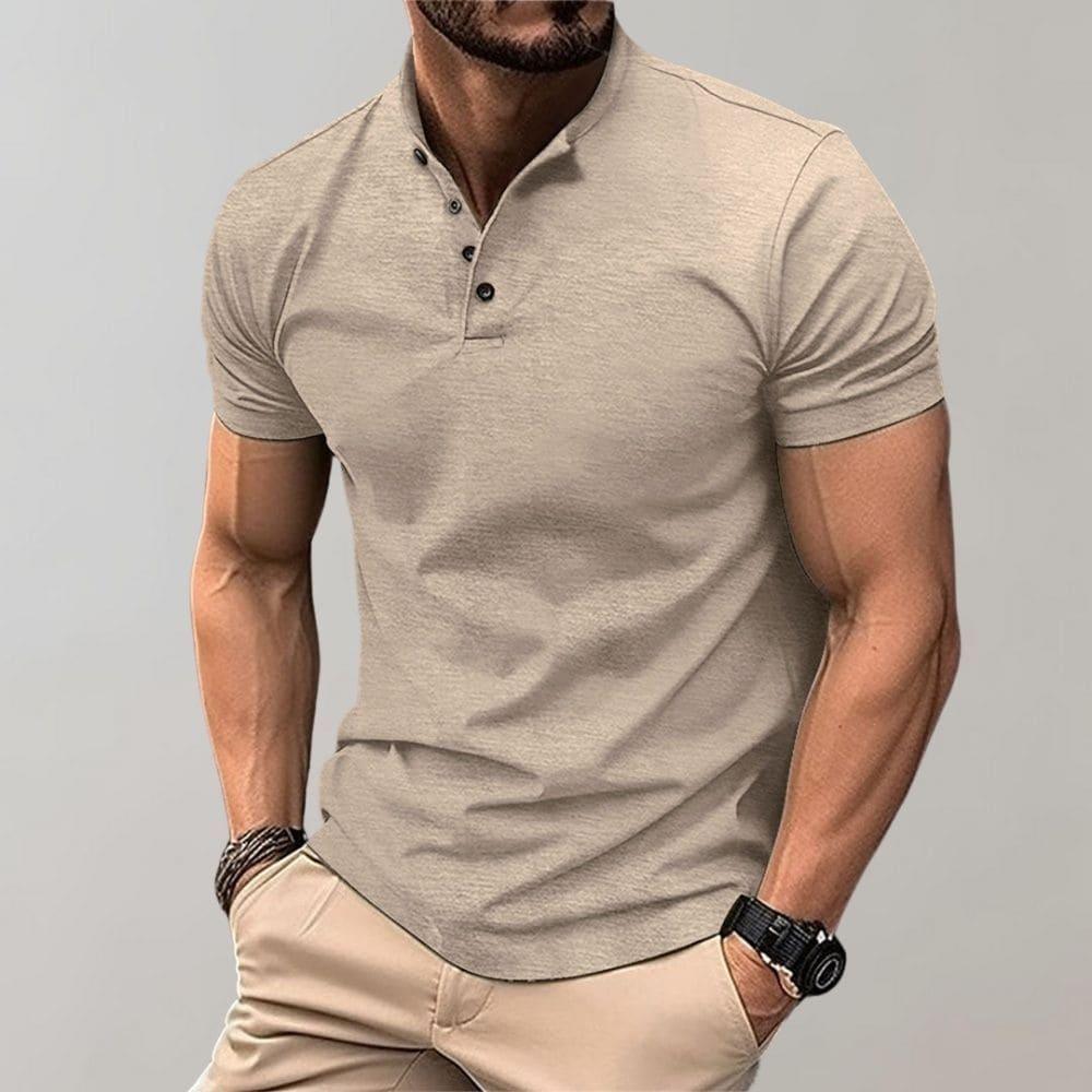 Men's Casual Short Sleeve Polo Shirt