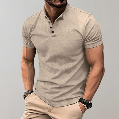 Men's Casual Short Sleeve Polo Shirt