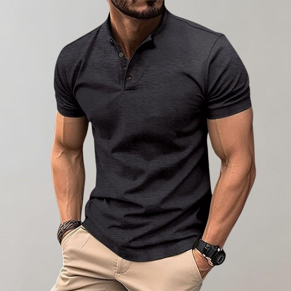 Men's Casual Short Sleeve Polo Shirt