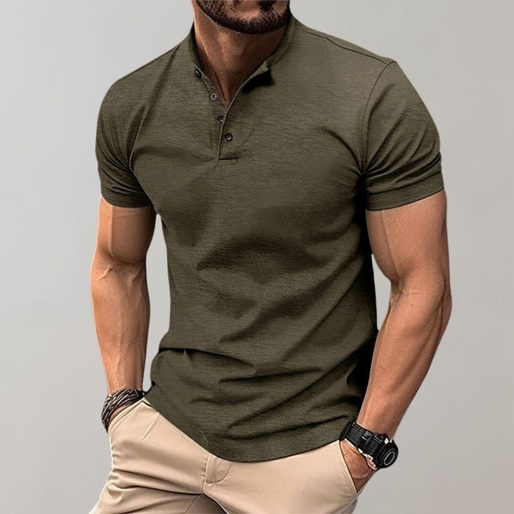 Men's Casual Short Sleeve Polo Shirt