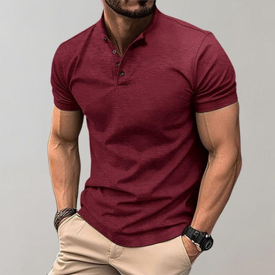 Men's Casual Short Sleeve Polo Shirt