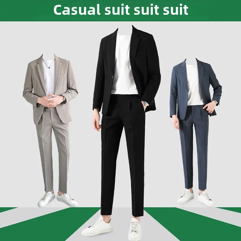 Lightweight Casual Men's Suit – Stylish Spring Summer Outfit