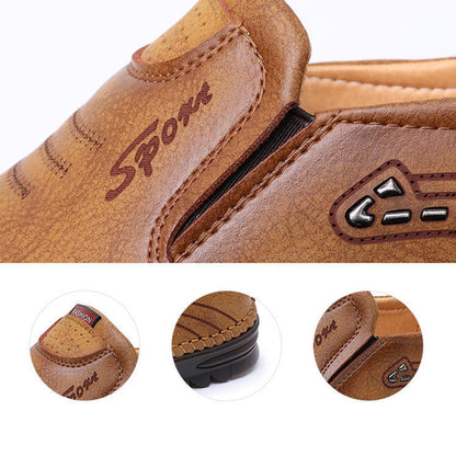 Men’s Loafers - Slip-On Moccasin - Cushioned Comfort - Casual & Semi-Formal Wear