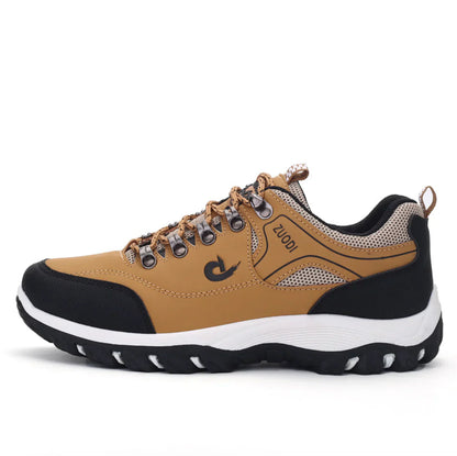 Men’s Hiking Shoes - Durable & Breathable - Reinforced Toe & Heel - Slip-Resistant Sole