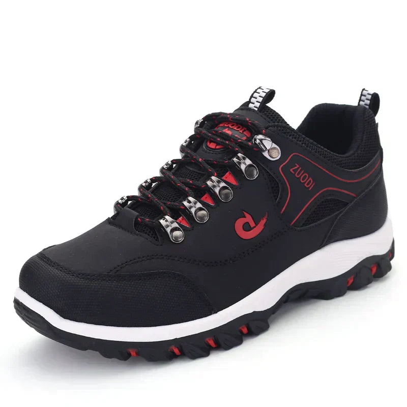 Men’s Hiking Shoes - Durable & Breathable - Reinforced Toe & Heel - Slip-Resistant Sole