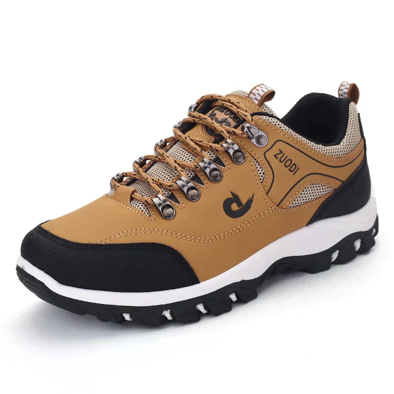 Men’s Hiking Shoes - Durable & Breathable - Reinforced Toe & Heel - Slip-Resistant Sole