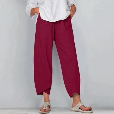Women's high waist long straight wide leg sweatpants