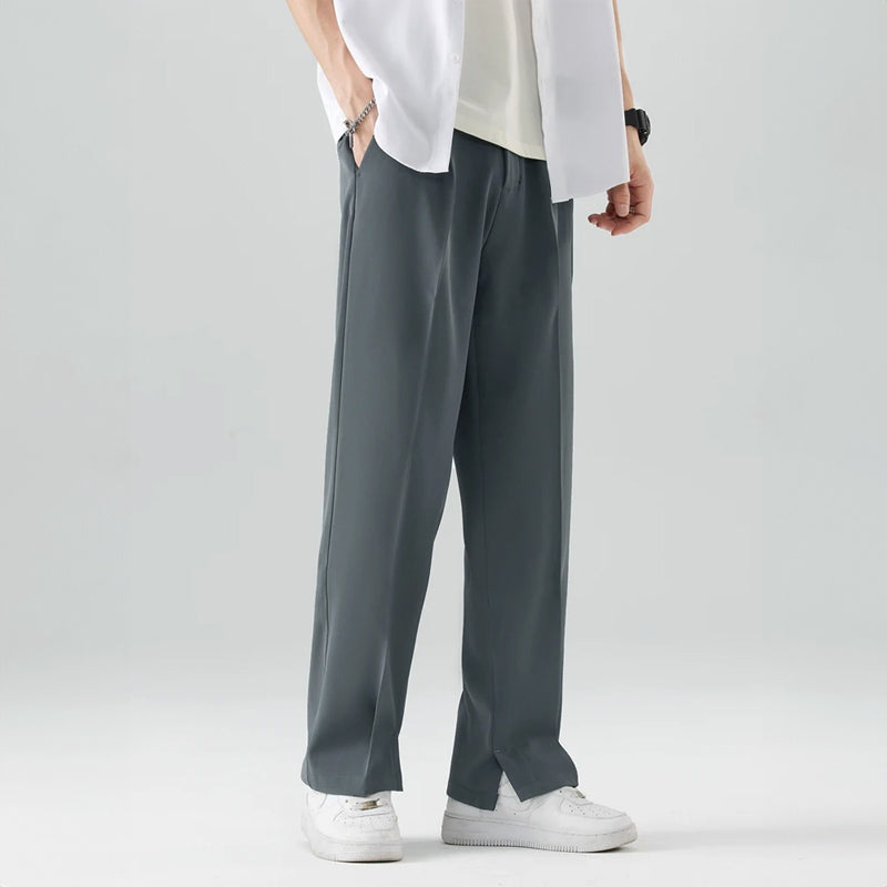 Men's casual seam pants