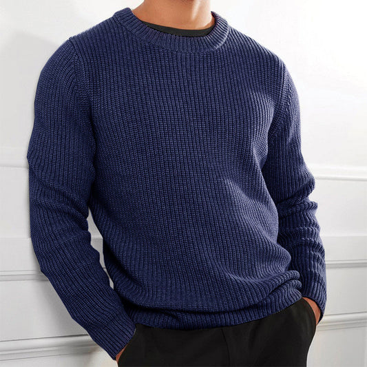 Men's raglan sleeve knitted sweater