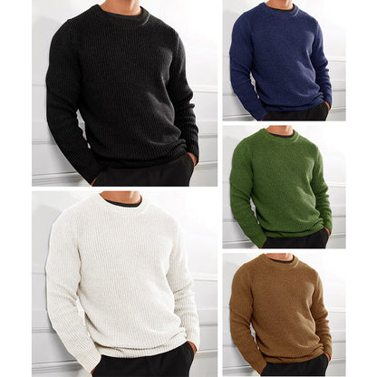 Men's raglan sleeve knitted sweater