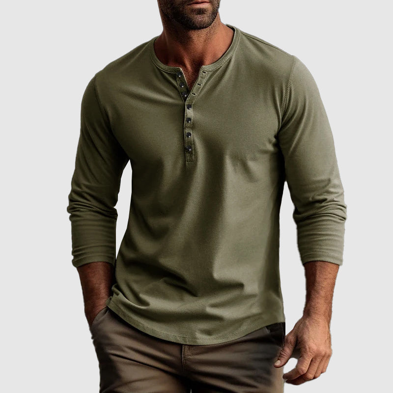 Men's scout henley shirt