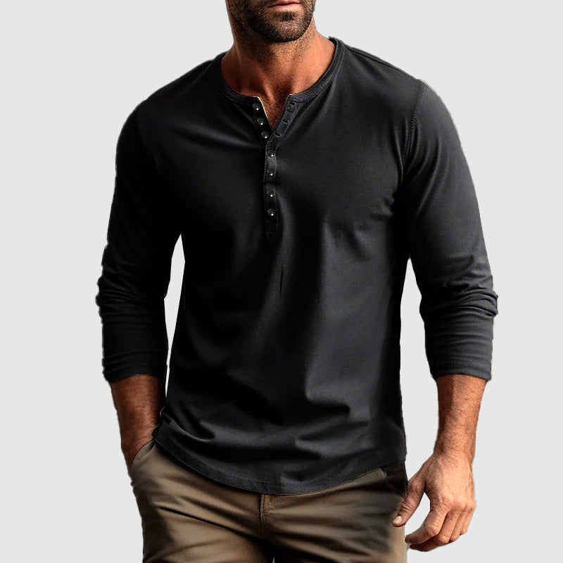 Men's scout henley shirt