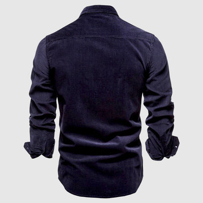 Men's casual long sleeve shirt