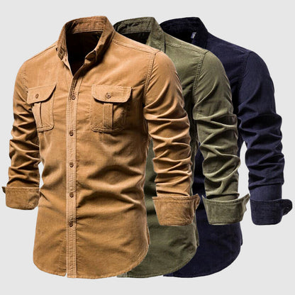 Men's casual long sleeve shirt