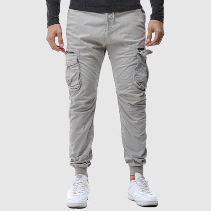 Men's pants with elastic waistband and pockets