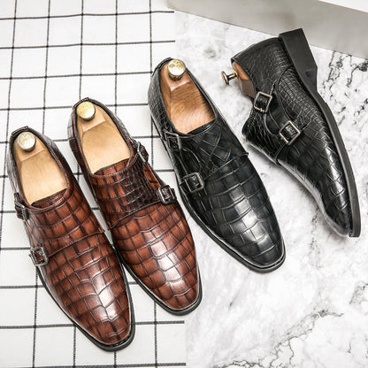 Men's classic leather shoes