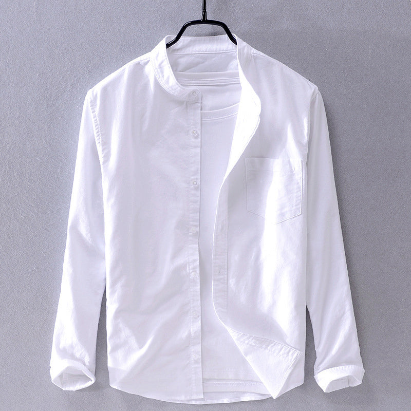Men's long arm button shirt