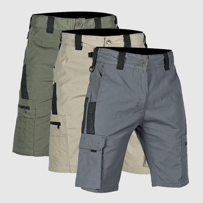 Men’s Cargo Shorts - Relaxed Fit - Multiple Pockets - Durable Breathable Fabric
