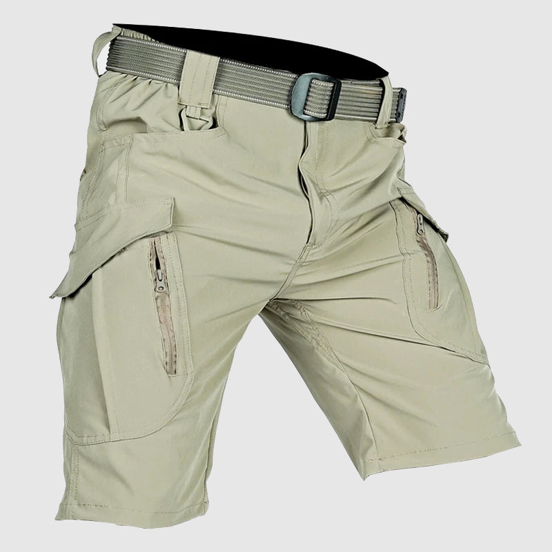 Men’s Tactical Cargo Shorts - Durable Cotton Blend - Multiple Pockets - Relaxed Fit