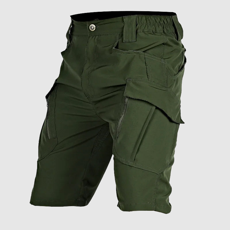 Men’s Tactical Cargo Shorts - Durable Cotton Blend - Multiple Pockets - Relaxed Fit