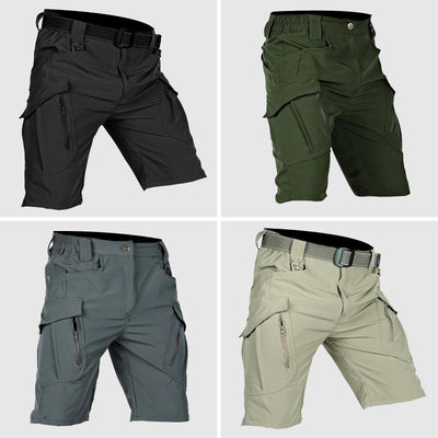 Men’s Tactical Cargo Shorts - Durable Cotton Blend - Multiple Pockets - Relaxed Fit