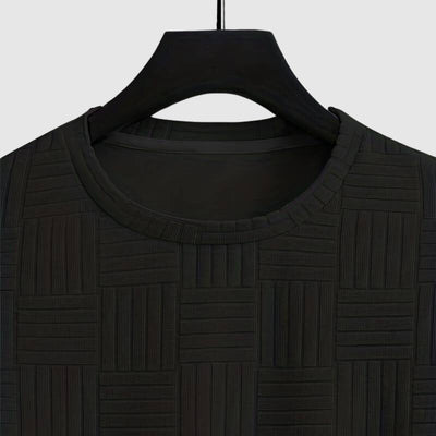 Men's round neck short sleeve shirt