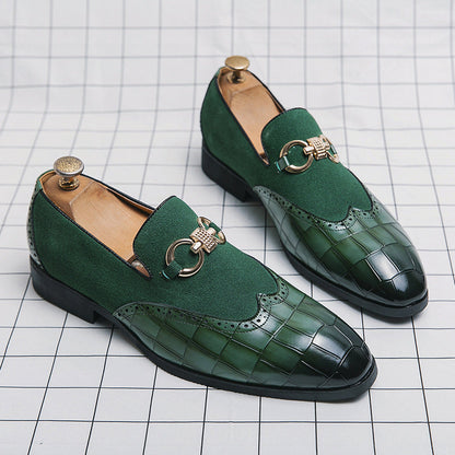 Men's classic loafer shoes