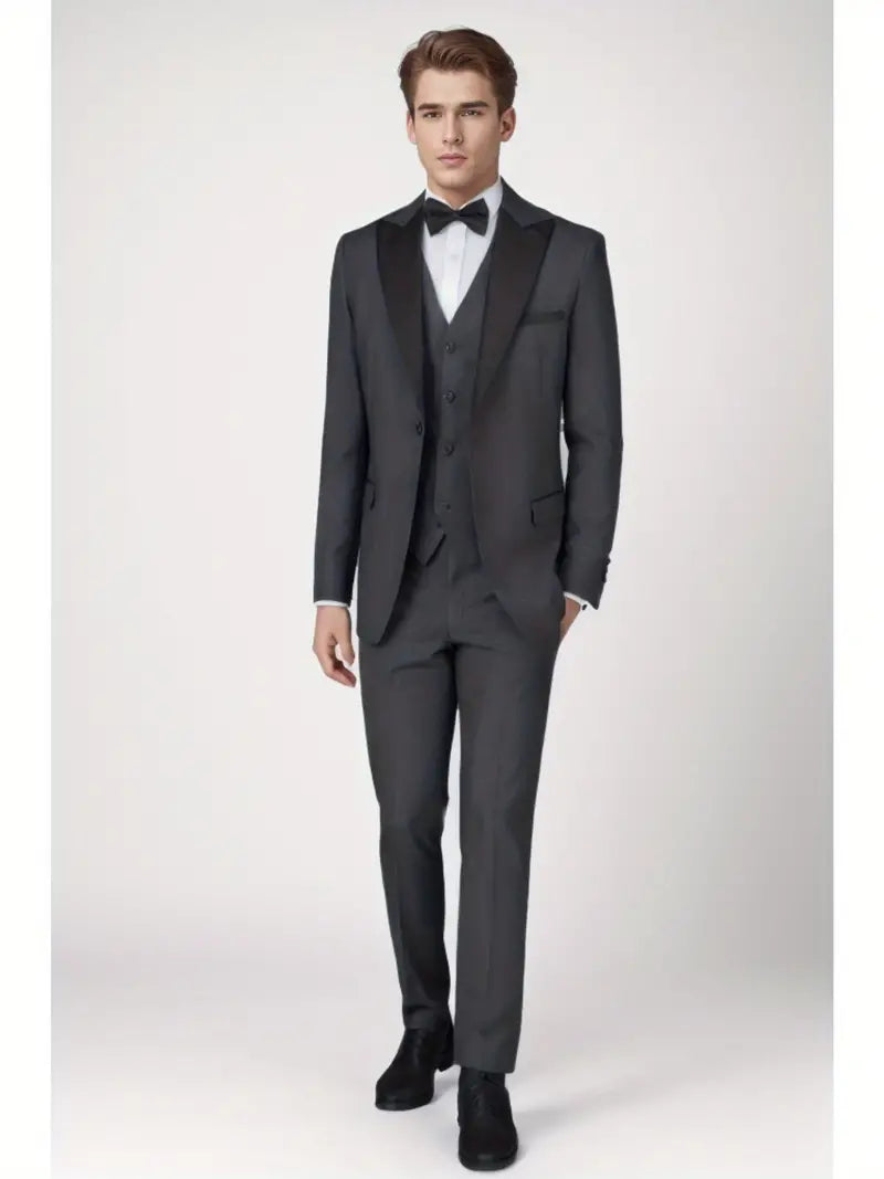 Men's Breathable Luxury Suit - Formal Business Suit for Men