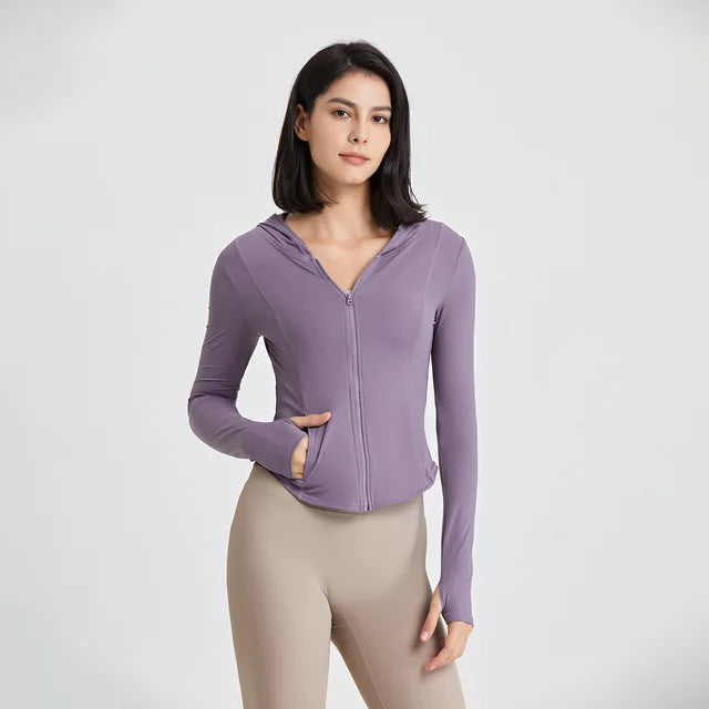 Women's comfortable running jacket