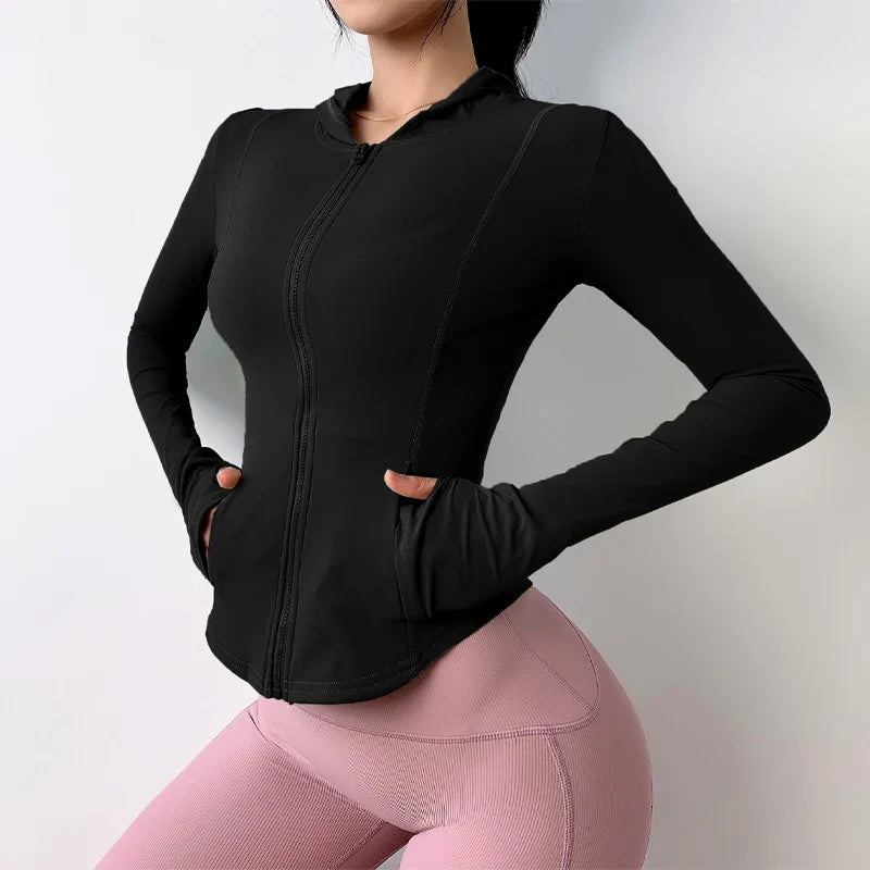 Women's comfortable running jacket