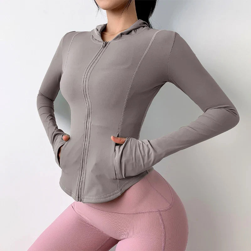 Women's comfortable running jacket