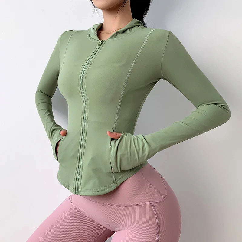 Women's comfortable running jacket