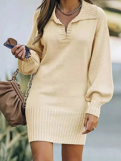 Elegant Sweater Dress | Soft and Stylish Knitwear for Cold Seasons