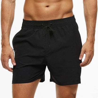 Men’s Casual Shorts - Elastic Waist - Lightweight Breathable Fabric - Relaxed Fit