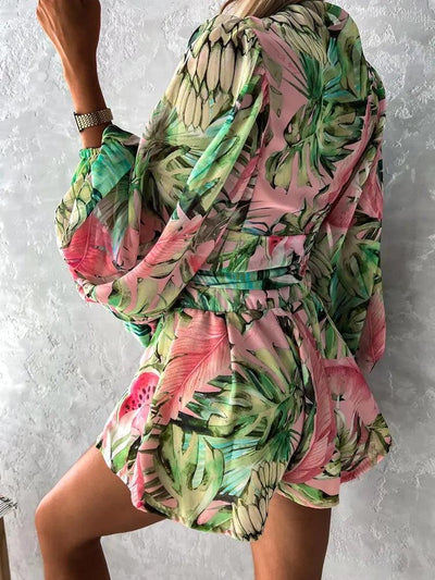 Boho Lace Playsuit - Summer Beach Romper for Women